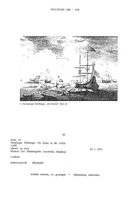 Walvicon, complete publication