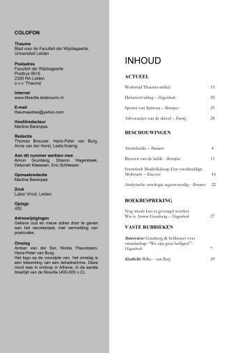 2008-2009 nummer 1 - Thauma