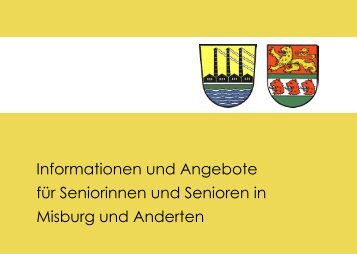 Angebote für Senioren im Stadtbezirk Misburg-Anderten - NANAnet