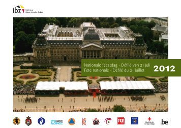 Brochure défilé 21 juli 2012 - Federale Overheidsdienst ...