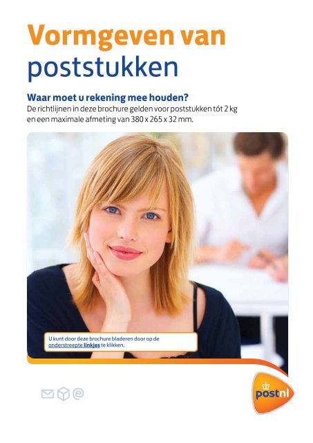 Vormgeven van poststukken - PostNL