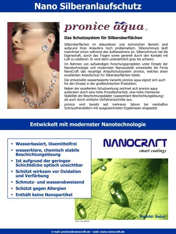 weitere Informationen .pdf - NanoCraft Coating GmbH