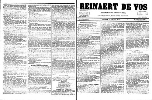 6 JANUARY 1861. - Catalogus Openbare Bibliotheek Brugge