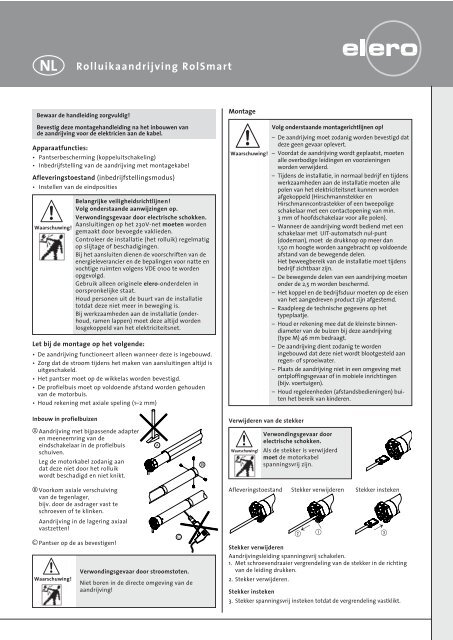 RolSmart - Elero Aandrijvingen en Besturingen