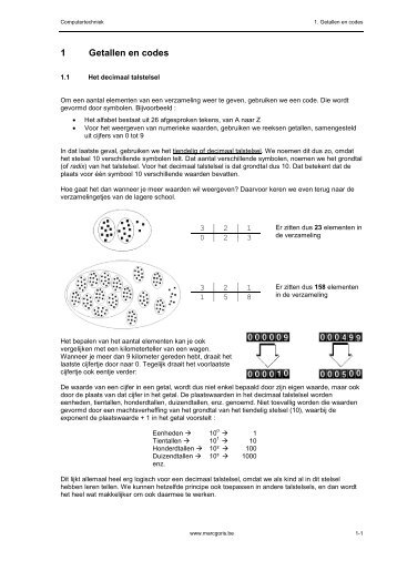 1 Getallen en codes