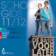 farel COlleGe De basis voor later