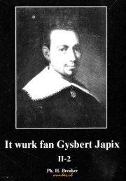 It wurk fan Gysbert Japix n-2 - Tresoar