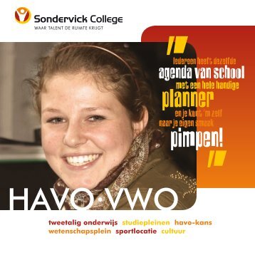 havo vwo - Sondervick College