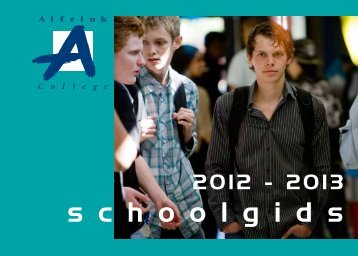 Schoolgids 2012-2013 (1,4 MB) - Alfrink College