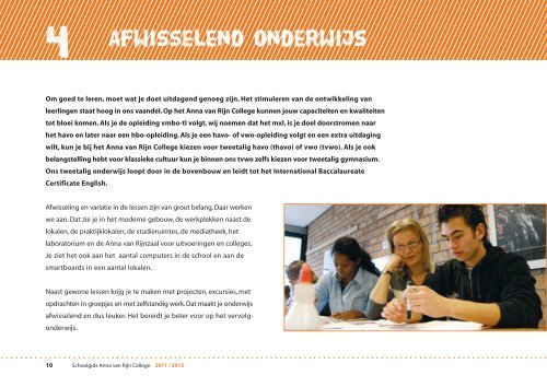Schoolgids - Anna van Rijn College