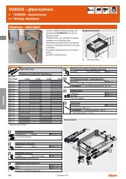 Volledig uittrekbaar - tabletlade - 560H/566H - Van Hoecke