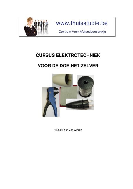 cursus elektrotechniek voor de doe het zelver - Ondernemersschool