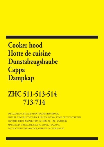 Cooker hood Hotte de cuisine ... - Electrolux-ui.com