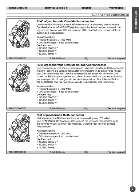 Abitana Productcatalogus NL - Bouwindex