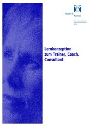 Lernkonzeption zum Trainer, Coach, Consultant - Naegele-partner.de