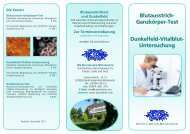 Download Dunkelfeld-Flyer - HG Naturklinik Michelrieth