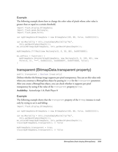 ActionScript 2.0 Language Reference - Adobe Help and Support