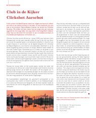 Club in de Kijker Clickshot Aarschot - Centrum voor Beeldexpressie