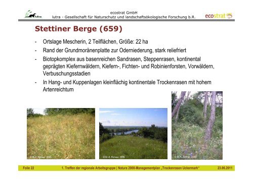 Natura 2000 Managementplanung „Trockenrasen Uckermark“ 1 ...