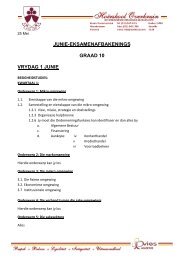 junie-eksamenafbakenings graad 10 vrydag 1 junie