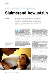 Sluimerend bewustzijn - Coma Science Group