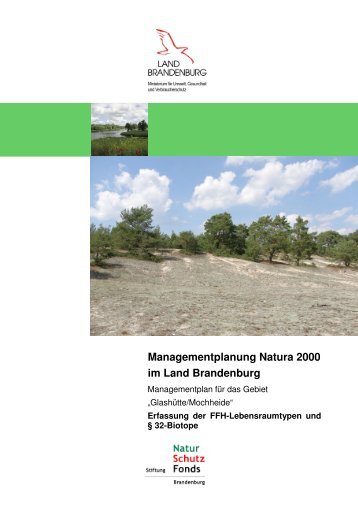 Managementplanung Natura 2000 im Land Brandenburg