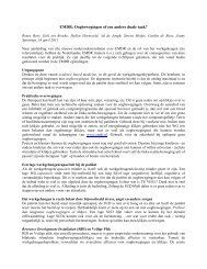 EMDR: Oogbewegingen of een andere duale taak? - Vereniging ...