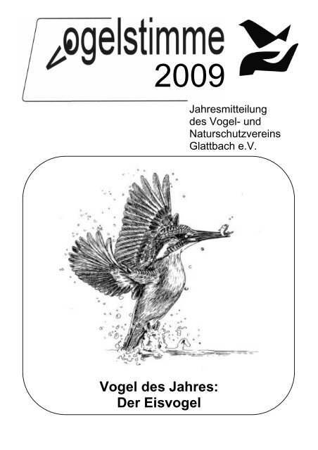 Jahresmitteilung des Vogel- und Naturschutzvereines Glattbach e