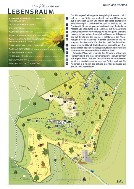 Entdecke den Wengleinpark - Das Hutanger-Erlebnisgebiet