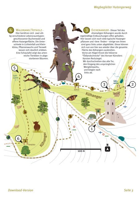 Wegbegleiter Hutangerweg - Naturschutzzentrum Wengleinpark eV