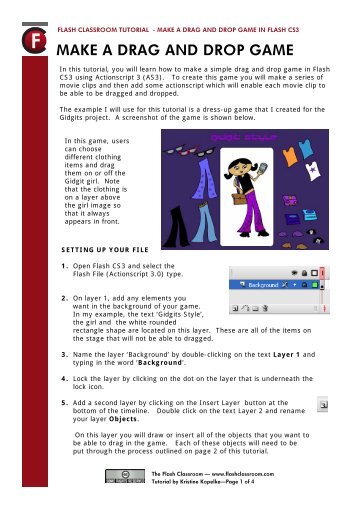 interactive flash game tutorial Yeah, but is it flash? | page 3.