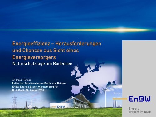 EnBW, A.Renner - Naturschutztage am Bodensee