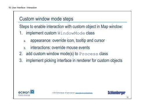 Slides - Ocean - Schlumberger