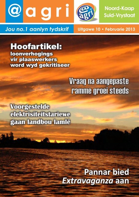 Uitgawe 10 – FEB 2013 - agri - spmdesigns.co.za
