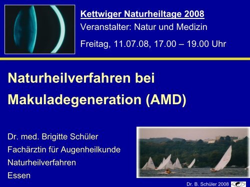 Epidemiologie der altersbedingten Makuladegeneration (AMD)