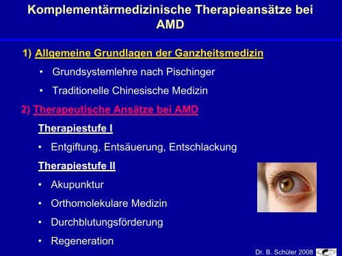 Epidemiologie der altersbedingten Makuladegeneration (AMD)