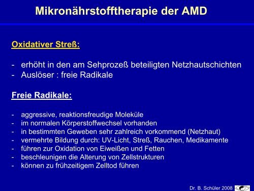 Epidemiologie der altersbedingten Makuladegeneration (AMD)