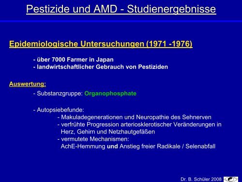 Epidemiologie der altersbedingten Makuladegeneration (AMD)