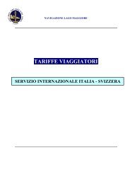 3.1.1 - Maggiore - Servizio Internazionale - ITA CH - Navigazione ...