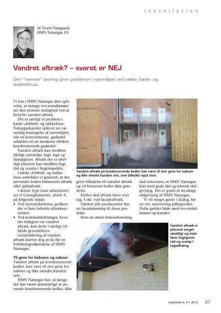Gasteknik nr. 4, september 2012 [PDF] - Dansk Gas Forening