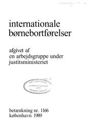 Betænkning nr. 1166 om internationale børnebortførelser, 1989 (pdf)