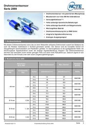 Drehmomentsensor Serie 2000 - Ncte.de