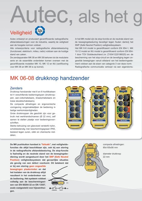 Autec MK medium serie - Joosten hijsen in het oosten