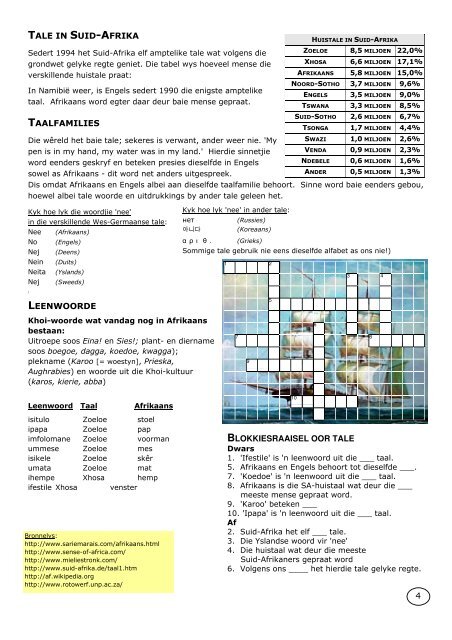 Afrikaans LEESSTUKKE 3 Ontstaan_van_Afrikaans.pdf - Think Online