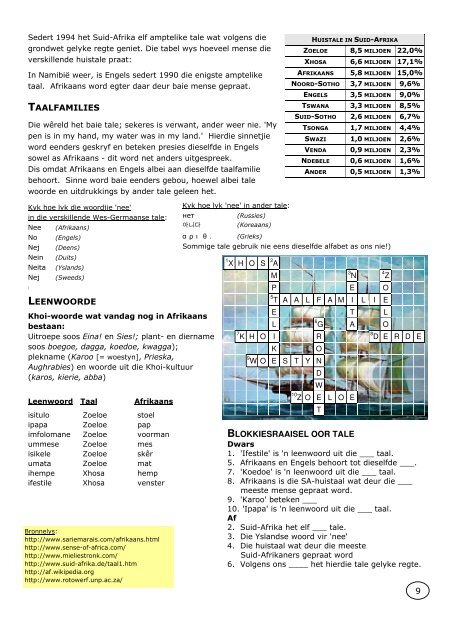 Afrikaans LEESSTUKKE 3 Ontstaan_van_Afrikaans.pdf - Think Online