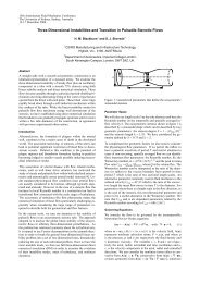 Three-Dimensional Instabilities and Transition in Pulsatile Stenotic ...