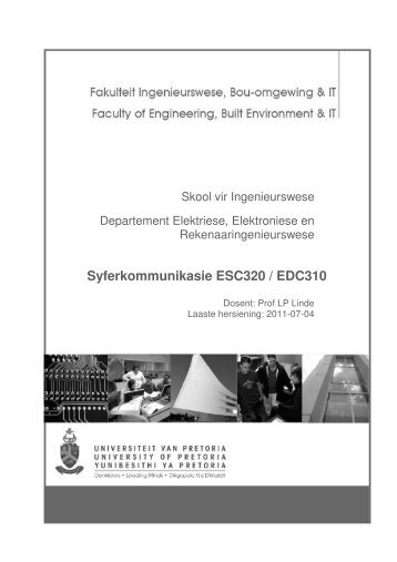 Syferkommunikasie ESC320 / EDC310