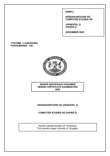 00080.2 rekenaarstudie hg computer studies hg (vraestel 2)