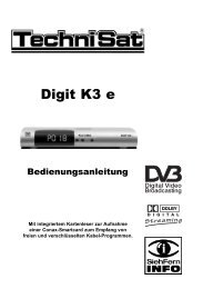 Technisat Digit K3e - Martens Deutsche Telekabel