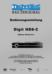 Technisat Digit HD8-C - Martens Deutsche Telekabel